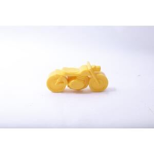 Vintage Hasbro, Weebles Yellow Motorcycle, Vintage